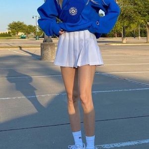 Princess Polly White Tennis Skirt